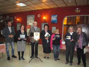 Premiazione Gara della Torta Casalinga da Forno- In Foto- Fichera, Salonia, Tamburini, Mandanici, Tranchina, Mazzeo, Bellei