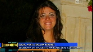 giallo sulla morte di eligia ardita
