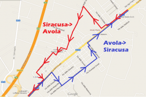 Persorso alternativo a via nazionale cassibile