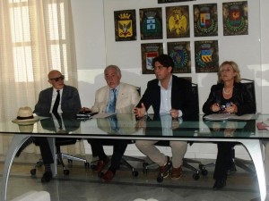 Un momento della conferenza stampa