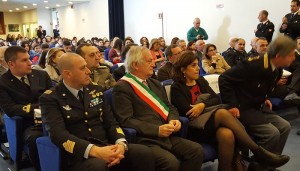 Il Col. Fedele all'evento sport e legalità