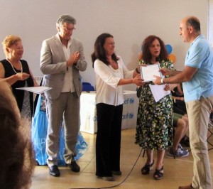 Carmela Pace, Giuseppe Cappello, Manuela D'Alessandro, Angelica Romano e Salvatore Cantone