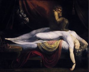 Johann Heinrich Fossil, L’incubo, 1781, olio su tela