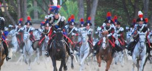 Floridia, un drappello del 4° Reggimento carabinieri a cavallo presente alla festa dell’Ascensione
